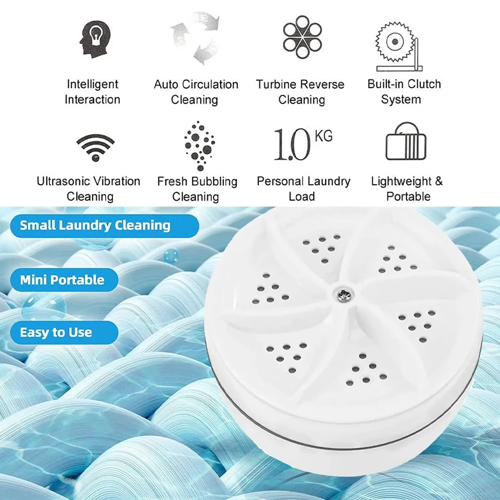 Smart Portable Dishwasher & Mini Washing Machine